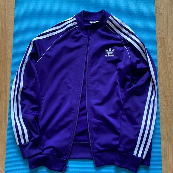 Purple Adidas Sweater - Picture 1 of 1